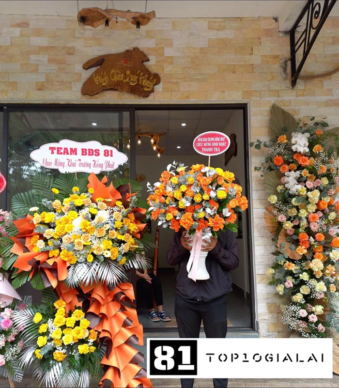 Top 10 Cửa hàng hoa tươi ở Gia Lai - Dịch vụ giao hoa tươi tận nơi