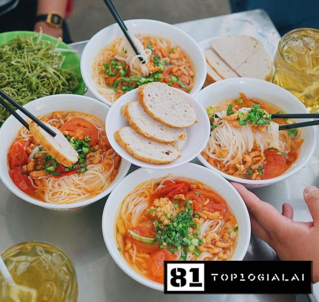 Bún riêu Gia Lai