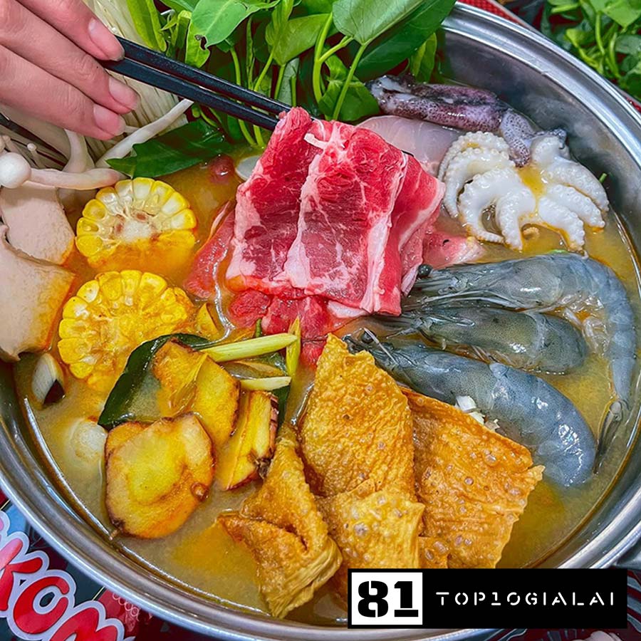 Quán lẩu Gia Lai